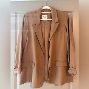 Abercrombie tan blazer